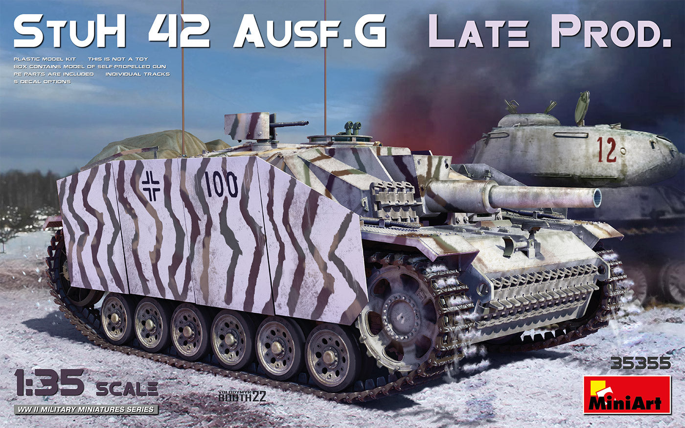 MiniArt 35355 1:35 StuH 42 Ausf. G Late Prod. – Model Kit Collector
